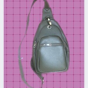 Olive Green Shoulder Bag, Never Used!